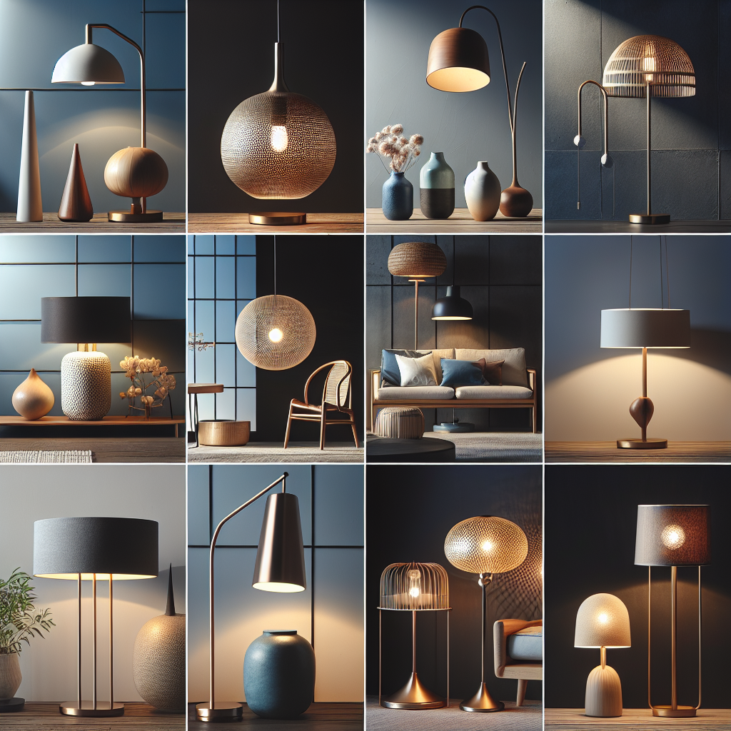 Designerskie lampy stojące – klucz do elegancji w każdym wnętrzu